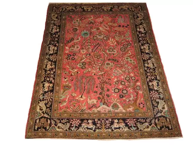 tapis Ghoum en soie - perse
