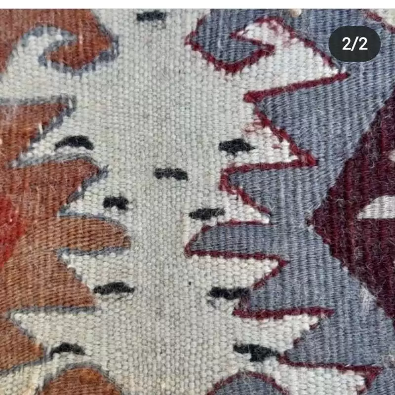 Tapis Kilim Turc après restauration