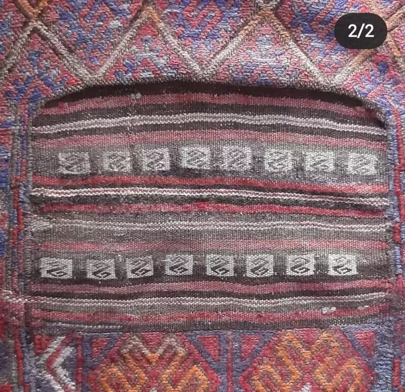 Spécialistes de la restauration de tapis de selle ( aprés )