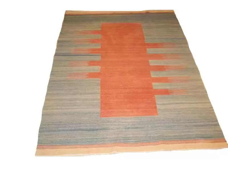 Tapis Kilim Afghan275 X 194 Tapis kilim afghan - style art déco