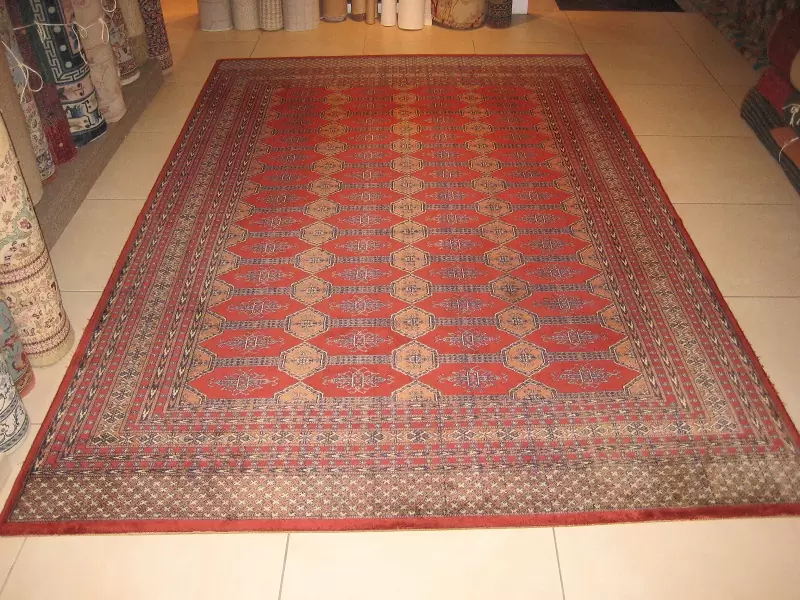 Tapis propre et renové après nettoyage en profondeur