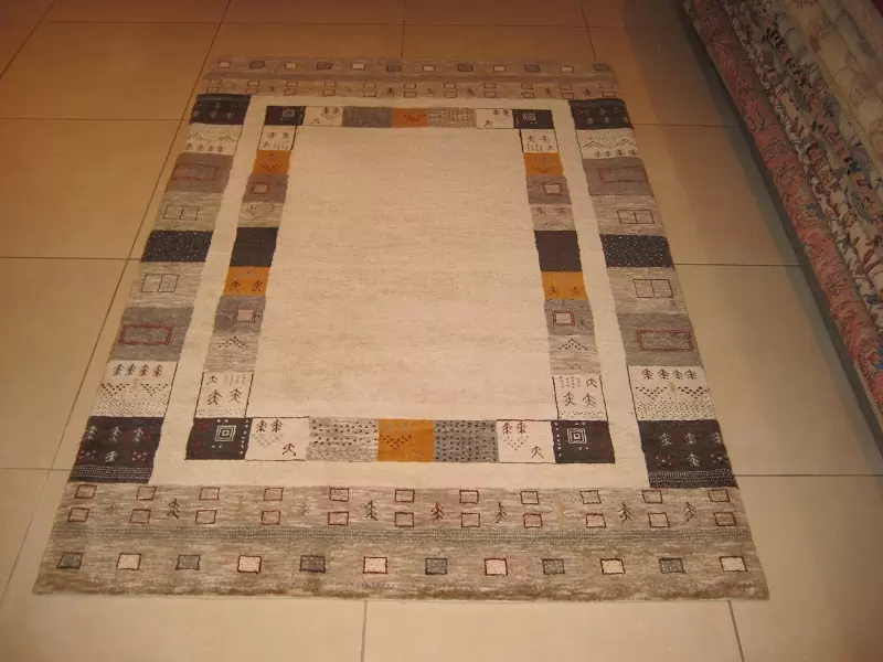 nettoyage tapis Gabbeh ( après )