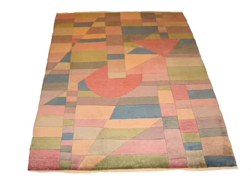 Tapis art déco - népal