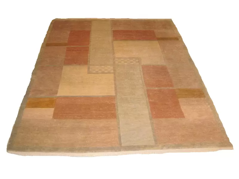 tapis art déco - népal