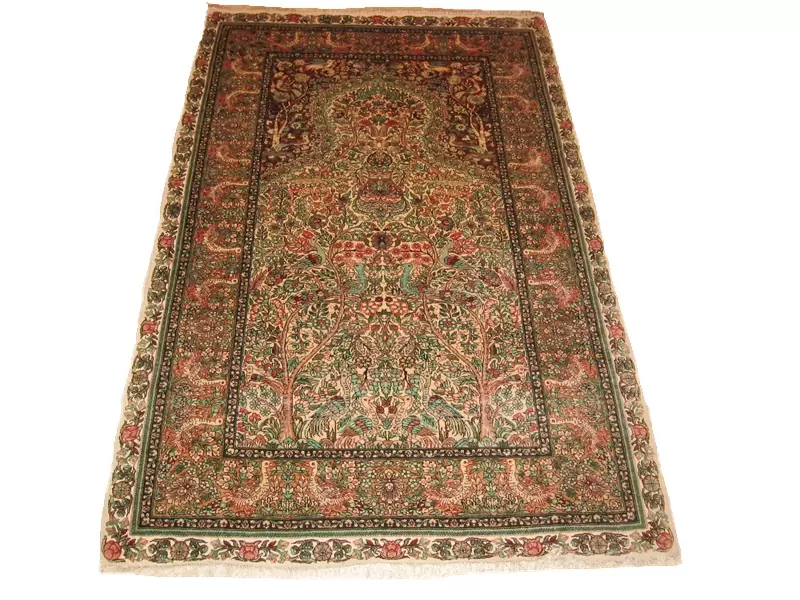 tapis herekh en soie - chine