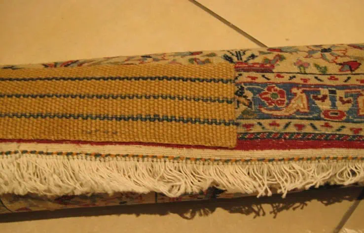 bande de protection pour le tapis persan