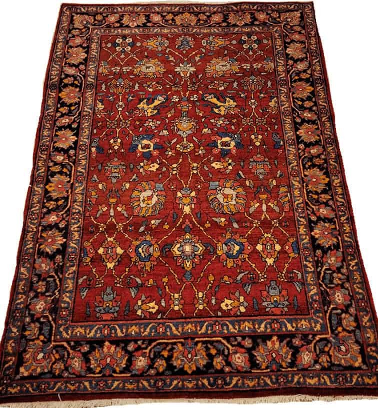 bidjar 205 X 128 cm tapis bidjar -perse