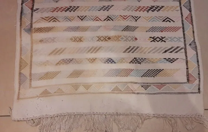 Kilim avant correction des couleurs